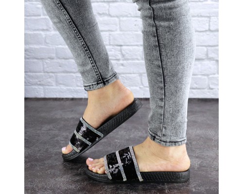Женские шлепки Fashion Brutus 1744 36 размер 22,5 см Черный Женские шлепки Fashion Brutus 1744 36 размер 22,5 см Черный