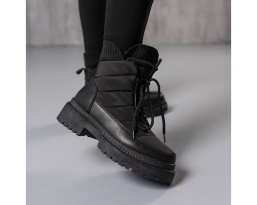 Ботинки женские Fashion Troktsky 3859 39 размер 25 см Черный Ботинки женские Fashion Troktsky 3859 39 размер 25 см Черный