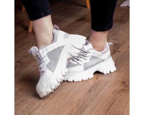 Женские сникеры Fashion Manchas 2065 38 размер 24 см Белый Женские сникеры Fashion Manchas 2065 38 размер 24 см Белый