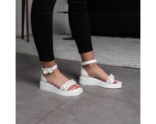 Женские босоножки Fashion Minnie 3670 37 размер 24 см Белый Женские босоножки Fashion Minnie 3670 37 размер 24 см Белый