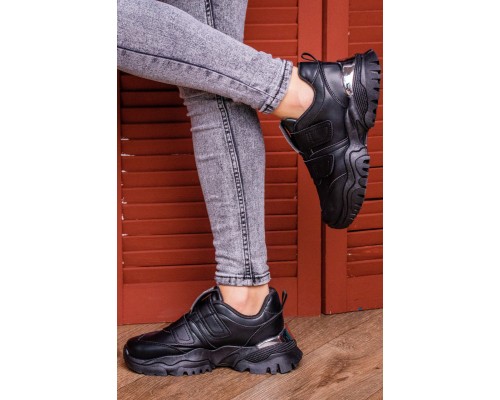 Сникеры женские Fashion Basey 2128 39 размер 24 см Черный Сникеры женские Fashion Basey 2128 39 размер 24 см Черный