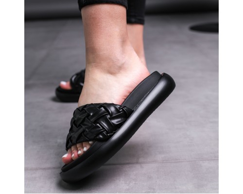 Шлепанцы женские Fashion Duke 3675 41 размер 26 см Черный Шлепанцы женские Fashion Duke 3675 41 размер 26 см Черный