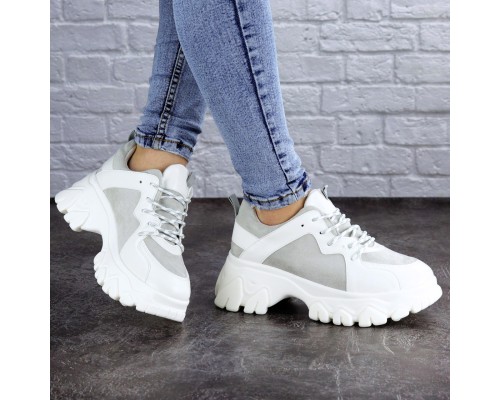 Женские сникеры Fashion Manchas 2065 38 размер 24 см Белый Женские сникеры Fashion Manchas 2065 38 размер 24 см Белый