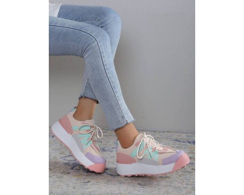 Женские кроссовки Fashion Corbeau 3999 40 размер 25,5 см Розовый Женские кроссовки Fashion Corbeau 3999 40 размер 25,5 см Розовый