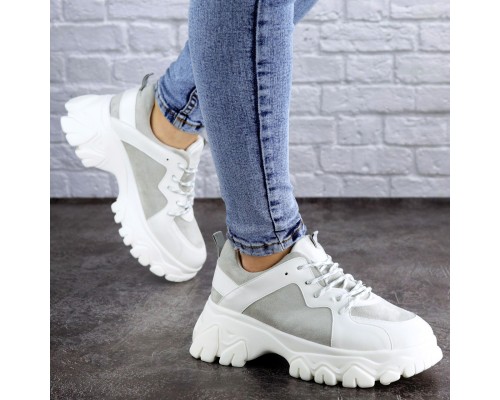 Женские сникеры Fashion Manchas 2065 38 размер 24 см Белый Женские сникеры Fashion Manchas 2065 38 размер 24 см Белый
