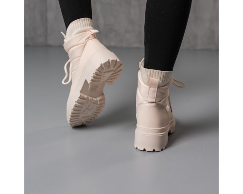 Ботинки женские Fashion Troktsky 3854 36 размер 23,5 см Бежевый Ботинки женские Fashion Troktsky 3854 36 размер 23,5 см Бежевый