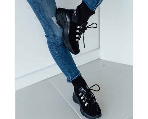 Ботинки женские зимние Fashion Zlata 3335 38 размер 24,5 см Черный Ботинки женские зимние Fashion Zlata 3335 38 размер 24,5 см Черный