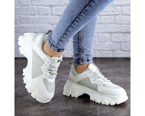 Женские сникеры Fashion Manchas 2065 38 размер 24 см Белый Женские сникеры Fashion Manchas 2065 38 размер 24 см Белый