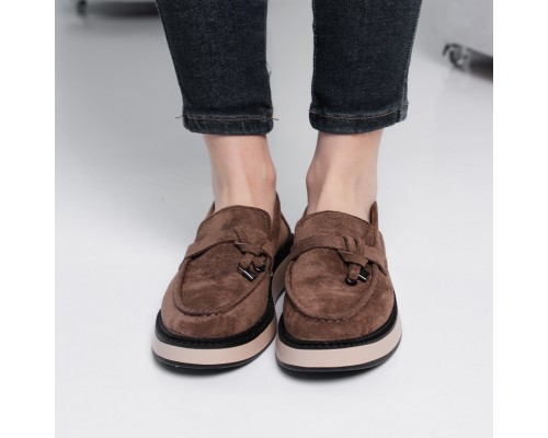 Лоферы женские Fashion Irma 3924 40 размер 25,5 см Коричневый Лоферы женские Fashion Irma 3924 40 размер 25,5 см Коричневый