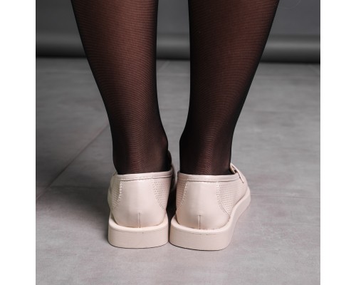 Лоферы женские Fashion Aretha 3574 38 размер 24,5 см Бежевый Лоферы женские Fashion Aretha 3574 38 размер 24,5 см Бежевый