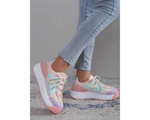 Женские кроссовки Fashion Corbeau 3999 40 размер 25,5 см Розовый Женские кроссовки Fashion Corbeau 3999 40 размер 25,5 см Розовый