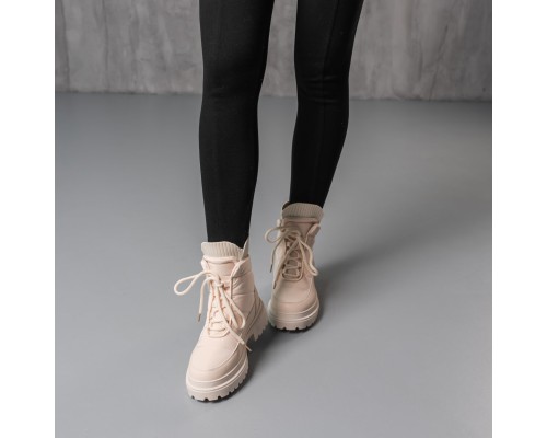Ботинки женские Fashion Troktsky 3854 36 размер 23,5 см Бежевый Ботинки женские Fashion Troktsky 3854 36 размер 23,5 см Бежевый