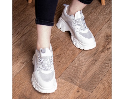 Женские сникеры Fashion Manchas 2065 38 размер 24 см Белый Женские сникеры Fashion Manchas 2065 38 размер 24 см Белый