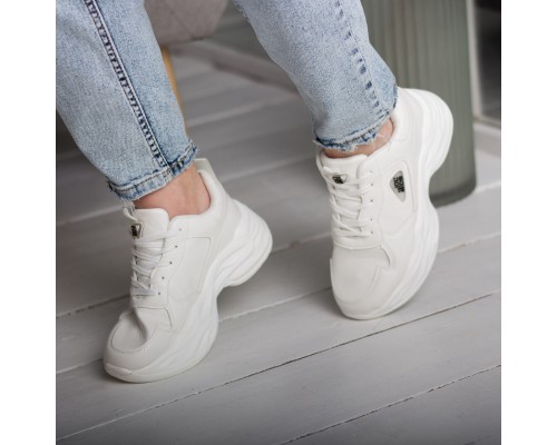 Кроссовки женские Fashion Caelin 2625 38 размер 24 см Белый Кроссовки женские Fashion Caelin 2625 38 размер 24 см Белый
