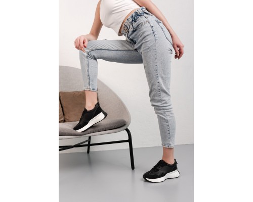Кроссовки женские Fashion Susanna 3940 40 размер 25,5 см Черный Кроссовки женские Fashion Susanna 3940 40 размер 25,5 см Черный