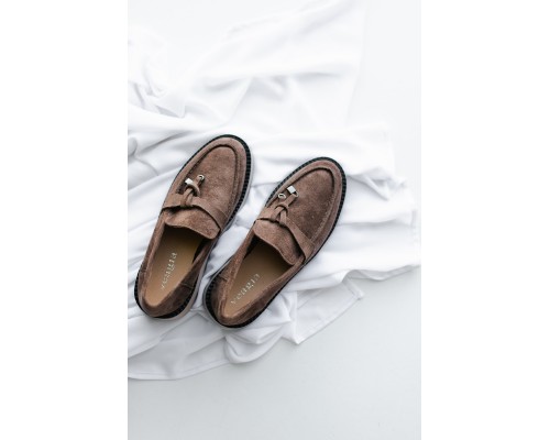 Лоферы женские Fashion Irma 3924 40 размер 25,5 см Коричневый Лоферы женские Fashion Irma 3924 40 размер 25,5 см Коричневый