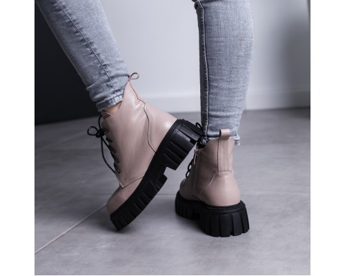 Ботинки женские Fashion Clyde 3443 36 размер 23,5 см Бежевый Ботинки женские Fashion Clyde 3443 36 размер 23,5 см Бежевый