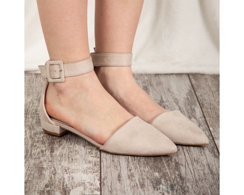 Туфли женские Fashion Zeke 2438 37 размер 24 см Бежевый Туфли женские Fashion Zeke 2438 37 размер 24 см Бежевый