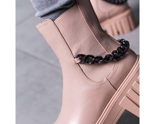 Ботинки женские Fashion Leith 3466 40 размер 25,5 см Бежевый Ботинки женские Fashion Leith 3466 40 размер 25,5 см Бежевый