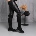 Ботфорты женские зимние Fashion Carrots 3882 38 размер 24,5 см Черный