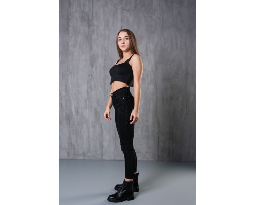 Ботинки женские Fashion Code 3747 38 размер 24,5 см Черный Ботинки женские Fashion Code 3747 38 размер 24,5 см Черный