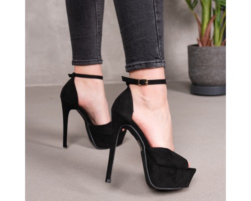 Женские босоножки Fashion Eleanor 3928 37 размер 24 см Черный Женские босоножки Fashion Eleanor 3928 37 размер 24 см Черный
