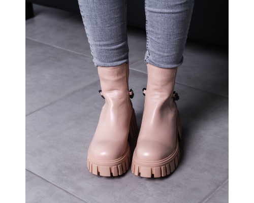 Ботинки женские Fashion Leith 3466 40 размер 25,5 см Бежевый Ботинки женские Fashion Leith 3466 40 размер 25,5 см Бежевый