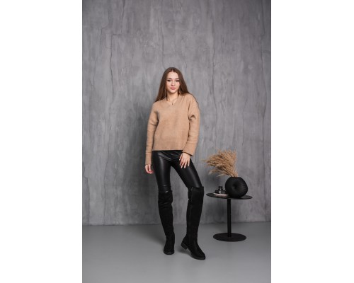 Ботфорты женские зимние Fashion Carrots 3882 37 размер 24 см Черный Ботфорты женские зимние Fashion Carrots 3882 37 размер 24 см Черный