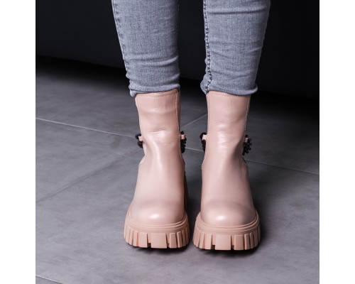 Ботинки женские Fashion Leith 3466 40 размер 25,5 см Бежевый Ботинки женские Fashion Leith 3466 40 размер 25,5 см Бежевый