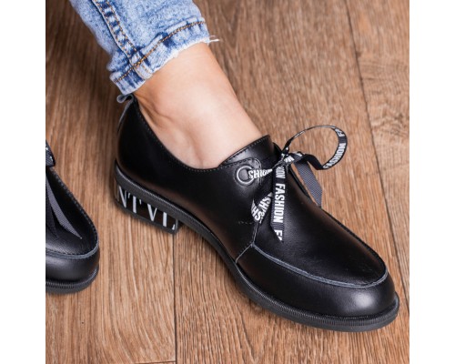 Туфли женские Fashion Generous 3122 37 размер 24 см Черный Туфли женские Fashion Generous 3122 37 размер 24 см Черный