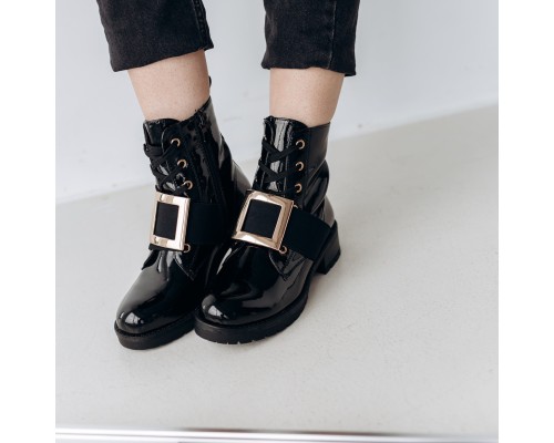 Ботинки женские Fashion Alabama 3293 38 размер 24,5 см Черный Ботинки женские Fashion Alabama 3293 38 размер 24,5 см Черный