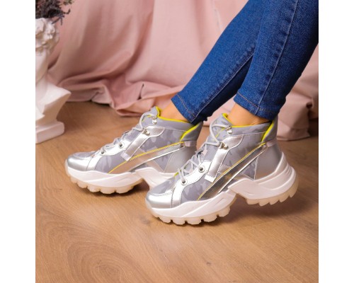 Ботинки женские Fashion Rowan 2395 36 размер 23,5 см Серебро Ботинки женские Fashion Rowan 2395 36 размер 23,5 см Серебро