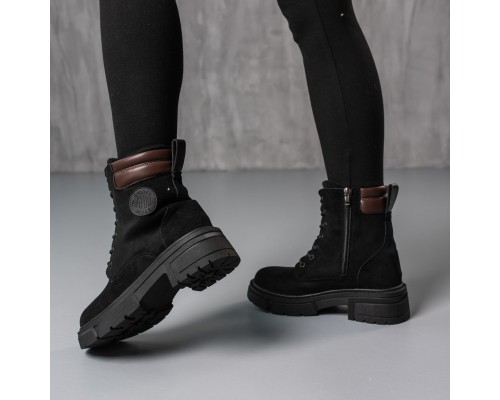 Ботинки женские зимние Fashion Zsa 3804 36 размер 23,5 см Черный Ботинки женские зимние Fashion Zsa 3804 36 размер 23,5 см Черный