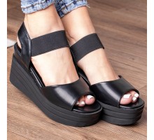 Женские сандалии Fashion Batista 3085 37 размер 23,5 см Черный