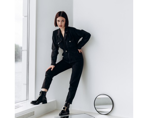 Ботинки женские Fashion Alabama 3293 39 размер 25 см Черный Ботинки женские Fashion Alabama 3293 39 размер 25 см Черный