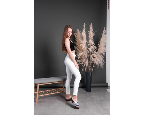 Женские шлепки Fashion Fefe 1763 38 размер 24 см Черный Женские шлепки Fashion Fefe 1763 38 размер 24 см Черный