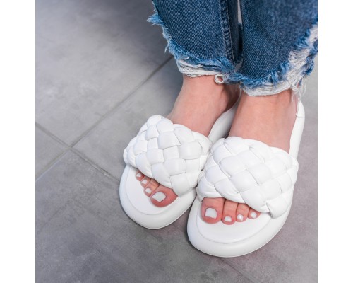 Шлепанцы женские Fashion Pansy 3627 36 размер 23,5 см Белый Шлепанцы женские Fashion Pansy 3627 36 размер 23,5 см Белый