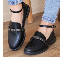 Туфли женские Fashion Geron 3164 36 размер 23,5 см Черный