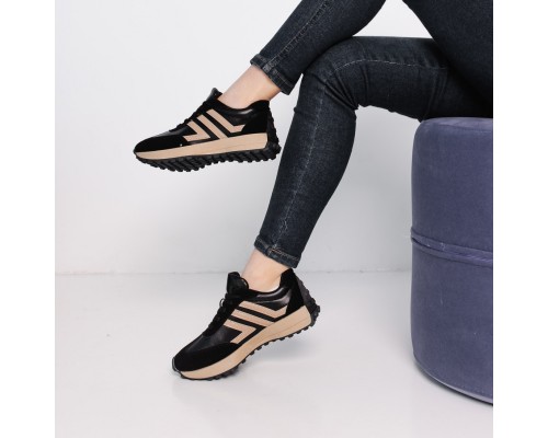 Кроссовки женские Fashion Shirley 3902 39 размер 24,5 см Черный Кроссовки женские Fashion Shirley 3902 39 размер 24,5 см Черный