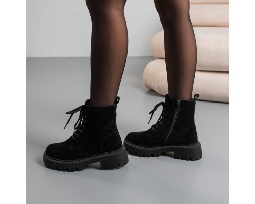 Ботинки женские зимние Fashion Gina 3856 41 размер 26 см Черный Ботинки женские зимние Fashion Gina 3856 41 размер 26 см Черный