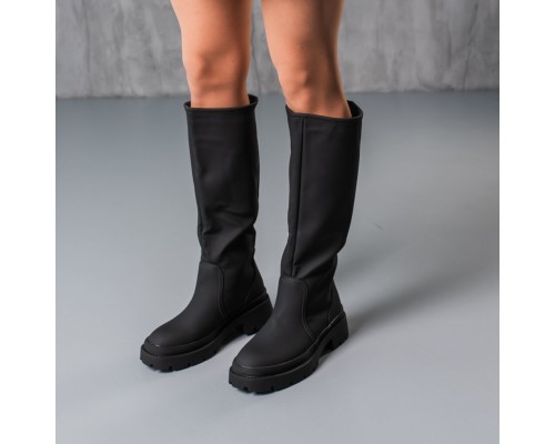 Сапоги женские Fashion Zinnia 3869 41 размер 26 см Черный Сапоги женские Fashion Zinnia 3869 41 размер 26 см Черный