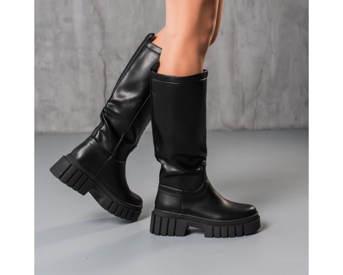 Сапоги женские Fashion Alvira 3867 39 размер 25 см Черный Сапоги женские Fashion Alvira 3867 39 размер 25 см Черный