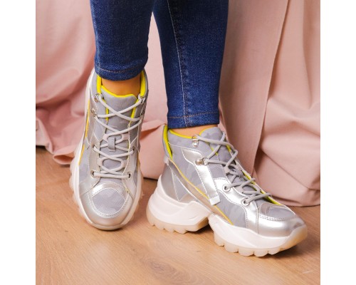 Ботинки женские Fashion Rowan 2395 38 размер 24,5 см Серебро Ботинки женские Fashion Rowan 2395 38 размер 24,5 см Серебро