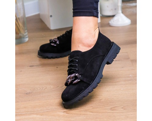 Туфли женские Fashion Cherry 3242 38 размер 24,5 см Черный Туфли женские Fashion Cherry 3242 38 размер 24,5 см Черный