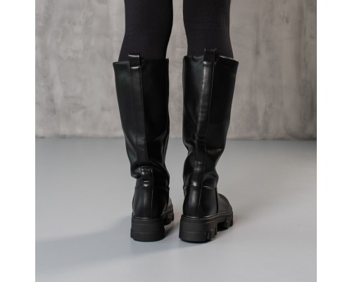 Сапоги женские Fashion Sirena 3801 38 размер 24,5 см Черный Сапоги женские Fashion Sirena 3801 38 размер 24,5 см Черный