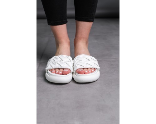 Шлепанцы женские Fashion Duke 3680 40 размер 25,5 см Белый Шлепанцы женские Fashion Duke 3680 40 размер 25,5 см Белый