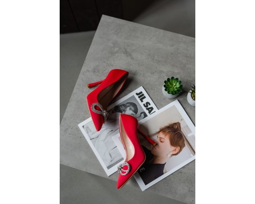 Женские туфли Fashion Bow 3957 38 размер 24,5 см Красный Женские туфли Fashion Bow 3957 38 размер 24,5 см Красный