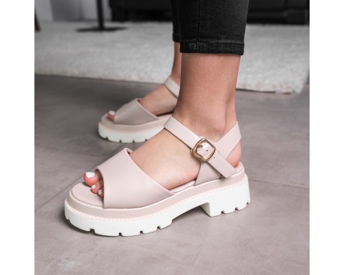 Женские сандалии Fashion Bean 3650 39 размер 25 см Бежевый Женские сандалии Fashion Bean 3650 39 размер 25 см Бежевый