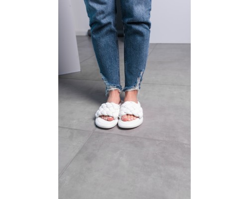 Шлепанцы женские Fashion Pansy 3627 36 размер 23,5 см Белый Шлепанцы женские Fashion Pansy 3627 36 размер 23,5 см Белый