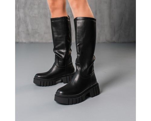Сапоги женские Fashion Alvira 3867 40 размер 25,5 см Черный Сапоги женские Fashion Alvira 3867 40 размер 25,5 см Черный
